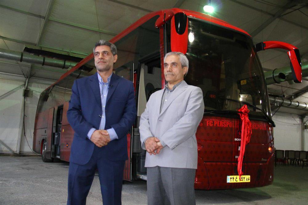 Unveiling and Delivery of F.C. Persepolis VIP Bus