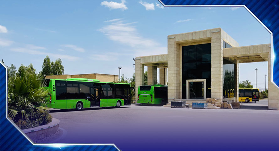 تحویل اتوبوس های شهری پارسین به شهرداری تهران